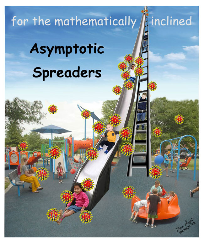 Asymptotic Spreaders